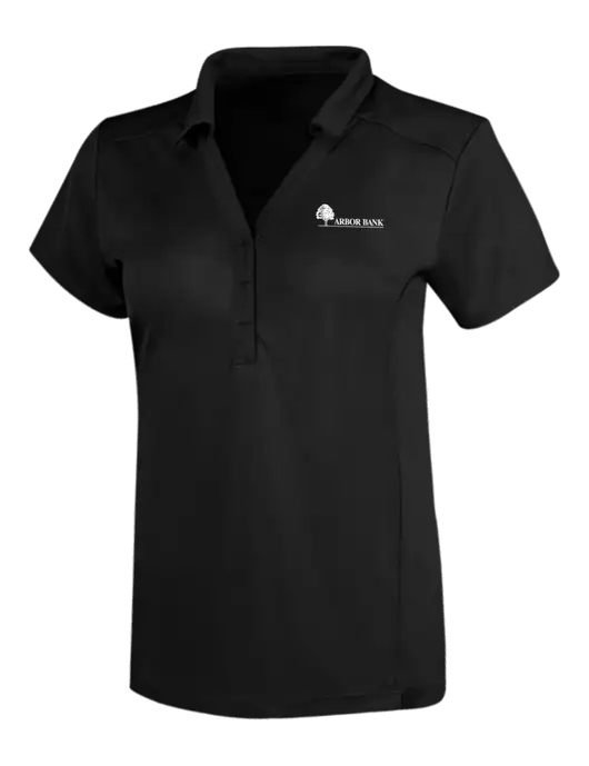 OGIO Blacktop Womens Framework Polo w/Arbor Bank Logo