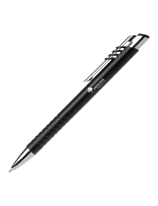Schirhart Black Pen - Black Ink w/Arbor Bank Logo