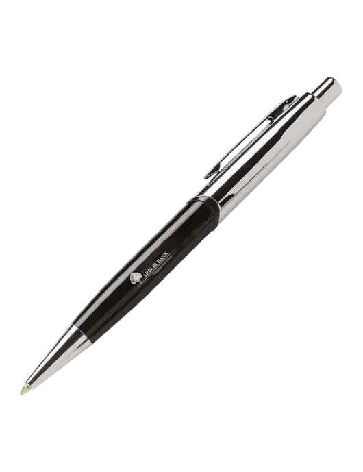 Chimera Black Pen - Black Ink w/Arbor Bank Logo