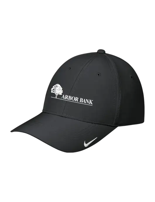Nike Black Dri-FIT Legacy Cap w/Arbor Bank Logo