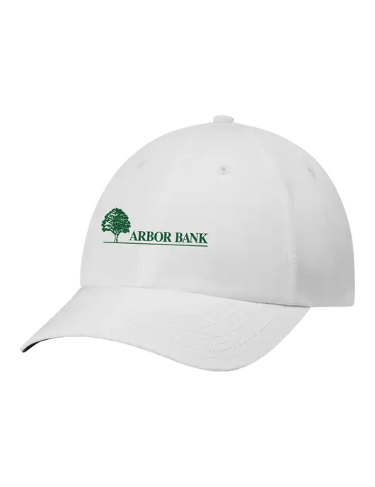 Richardson Relaxed Performance Lite White Cap w/Arbor Bank Logo