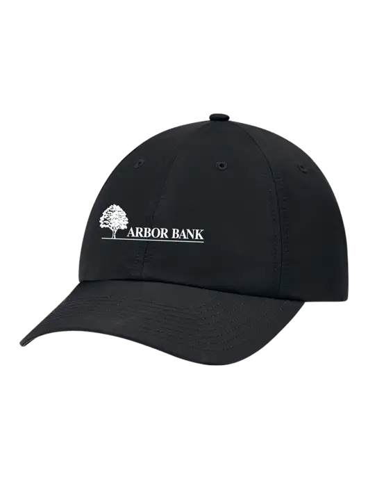 Richardson Relaxed Performance Lite Black Cap w/Arbor Bank Logo