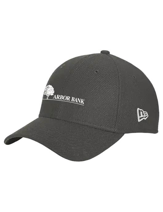 New Era Diamond Era Very Dark Grey Stretch Cap w/Arbor Bank Logo